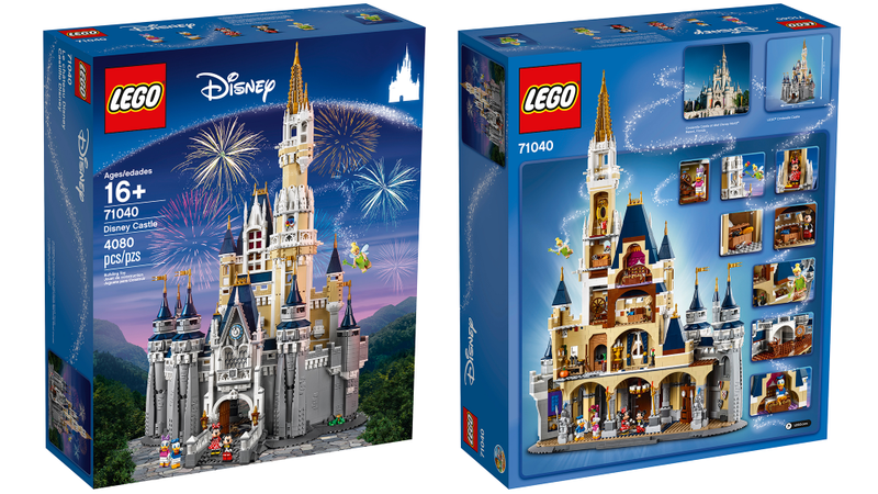 Illustration for article titled Lego's 4,000-Piece Disney Castle Is Cheaper Than Taking Your Kids to Walt Disney World